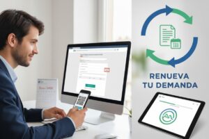 Persona mayor firmando documentos para obtener un certificado de profesionalidad por experiencia laboral