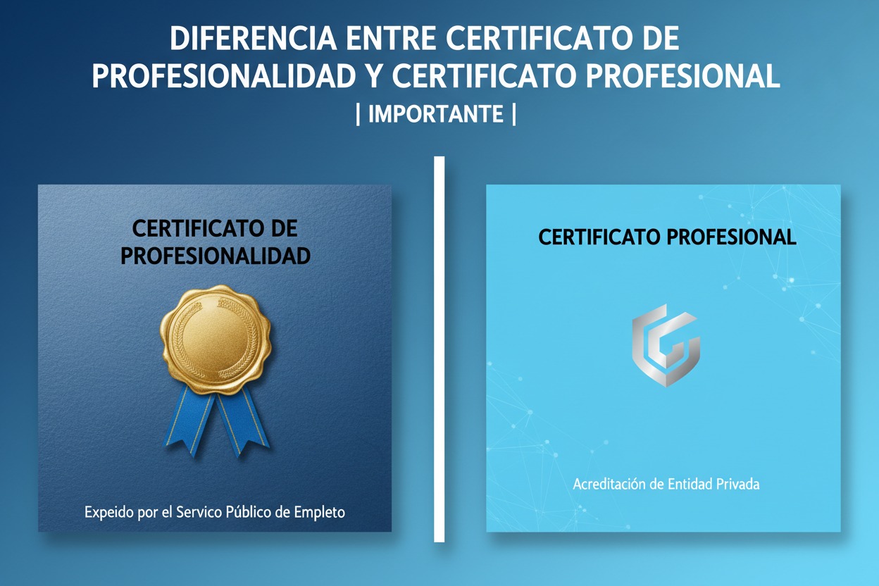 Certificado de profesionalidad nivel 3 del SEPE, diferencias entre niveles 1 2 y 3 de cualificación profesional